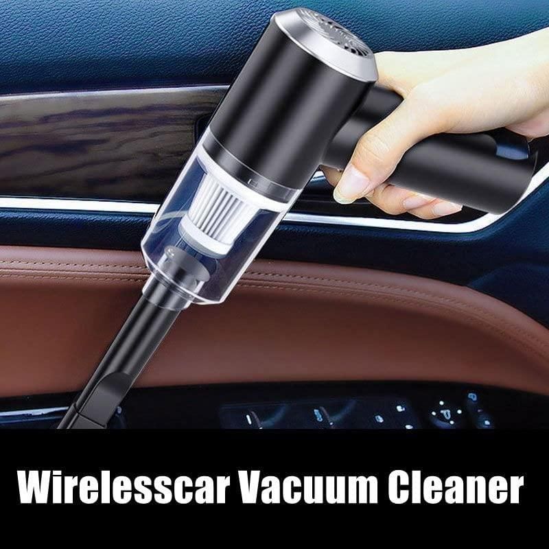 2 in 1 Car Vacuum Cleaner Handheld Wireless Home Car USB Rechargeable